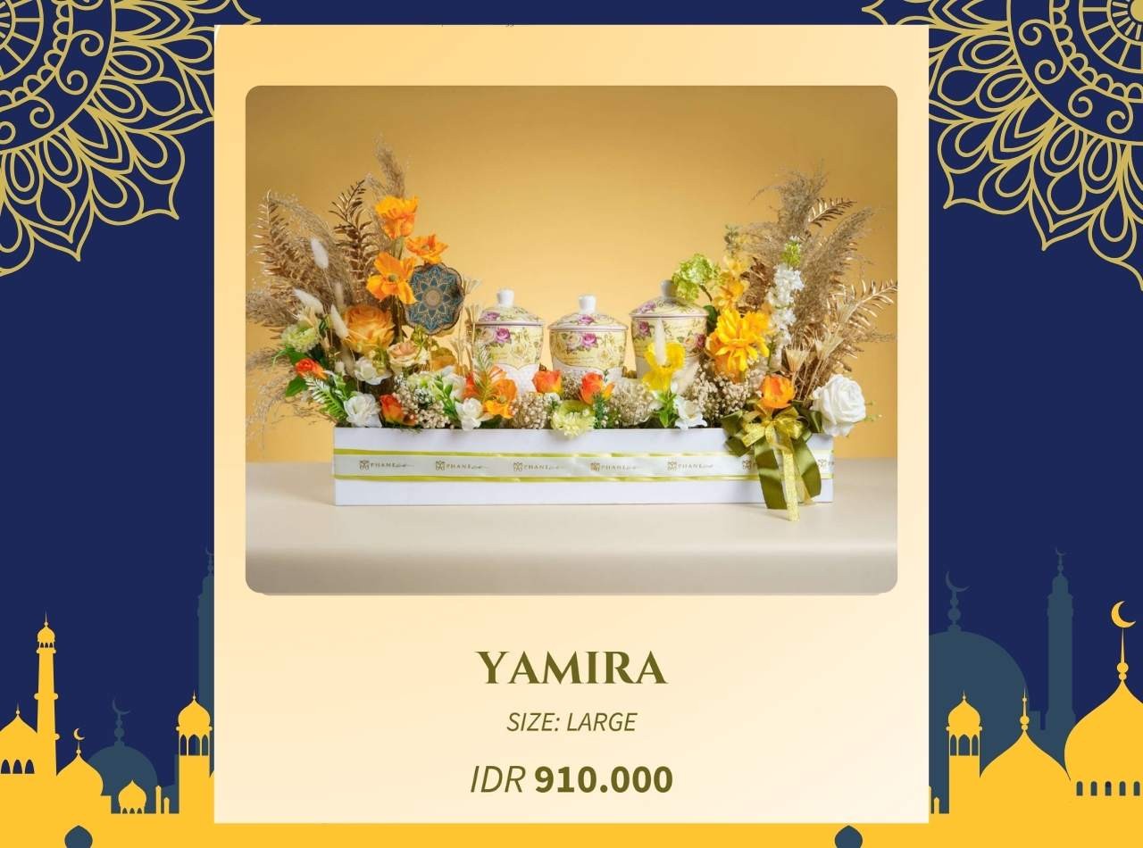 Vicenza Hampers 2025 Florist Yamira motif Ayana